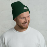 Load image into Gallery viewer, Saint Patrick's Trinity Shamrock Beanie