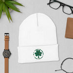 Load image into Gallery viewer, Saint Patrick's Trinity Shamrock Beanie