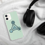 Load image into Gallery viewer, Aqua Trinity iPhone Cases