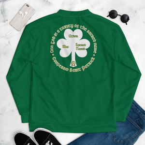 Saint Patrick's Trinity Shamrock  Green B. Jacket