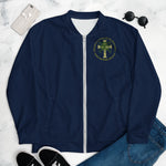 Load image into Gallery viewer, Saint Patrick&#39;s Trinity Shamrock  Blue B. Jacket
