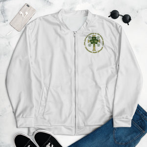 Saint Patrick's Trinity Shamrock White B. Jacket