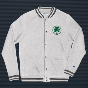 Saint Patrick's Trinity Shamrock Varsity Jacket