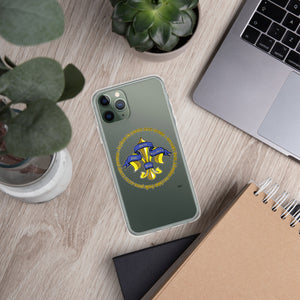 Fleur de lis Trinity iPhone Cases