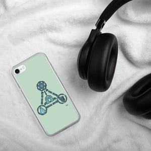 Aqua Trinity iPhone Cases