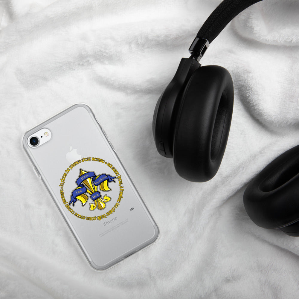 Fleur de lis Trinity iPhone Cases