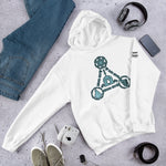 Load image into Gallery viewer, Aqua Trinity Hoodie
