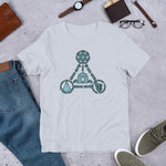 Load image into Gallery viewer, Aqua Trinity t-shirt
