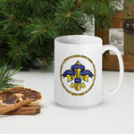 Load image into Gallery viewer, Fleur de lis Trinity mugs
