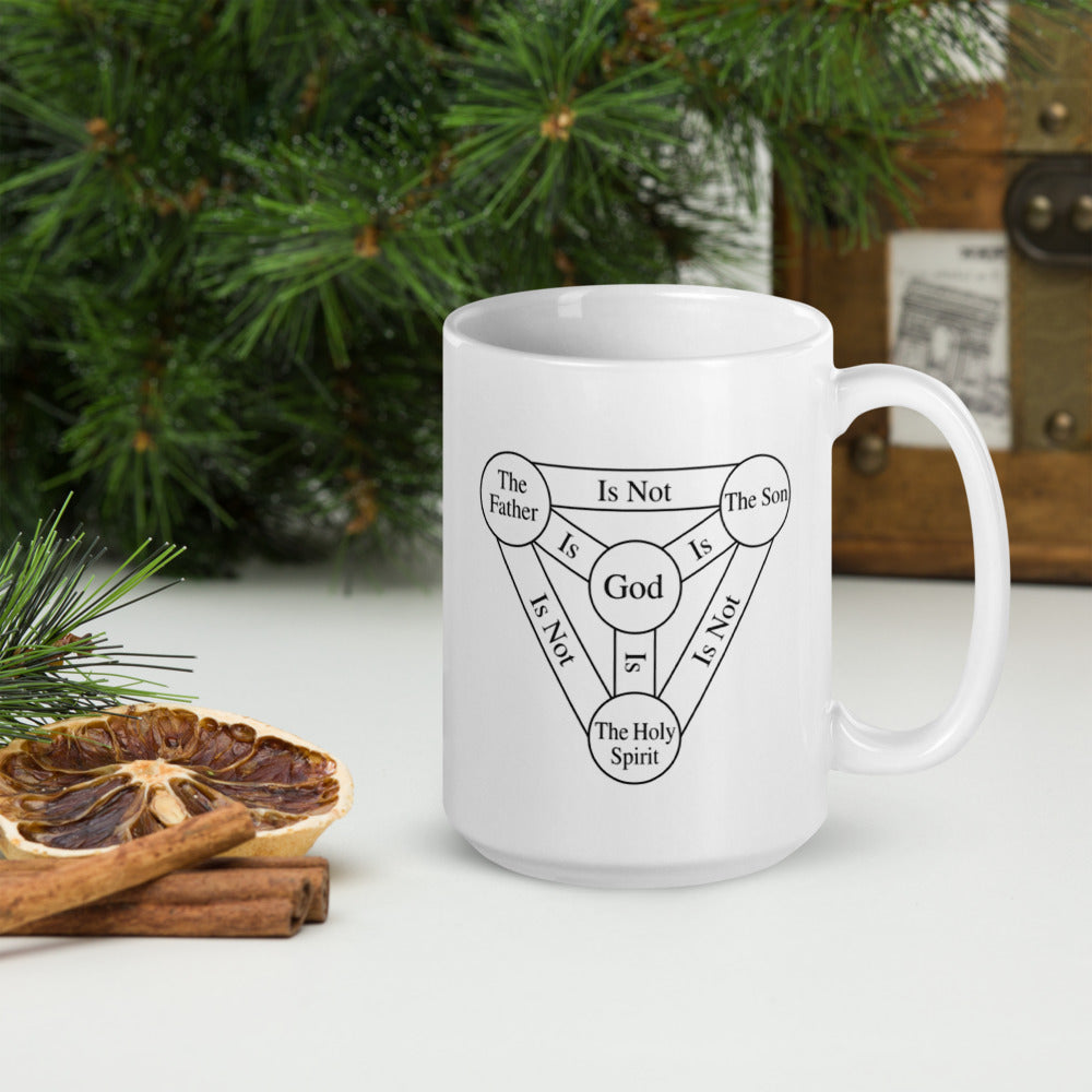 The Holy Trinity Shield mugs